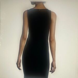 Theory V-Neck Black Dress
